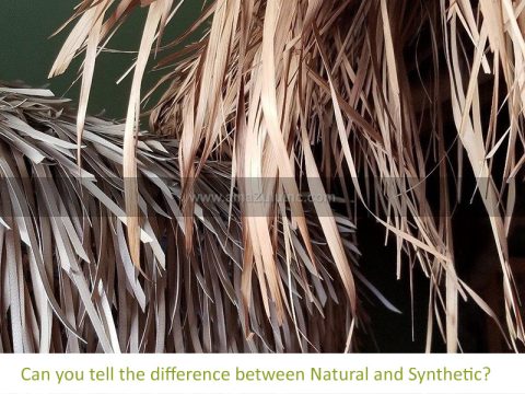 Synthetic Thatch or Natural Thatch - The Benefits of Each
