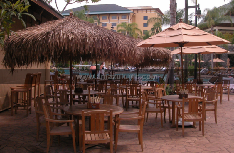 Synthetic Mexican Palm Thatch - commercial