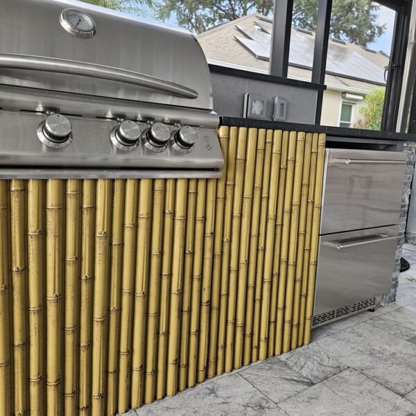 Artificial Interlocking Bamboo Panel - amaZulu