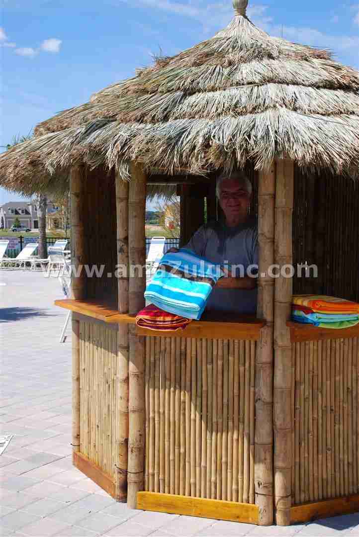 tahiti thatch hut