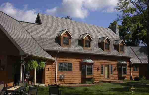 Faux Cedar-Shake Roofing