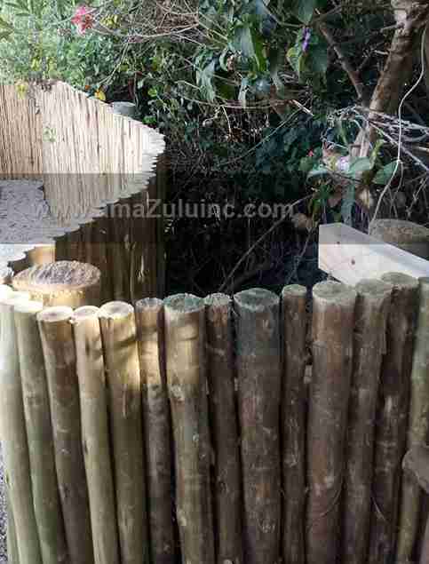 Rolled Eucy Fence Panel - Application1R