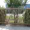 Tribal Eucalyptus Fence Panel