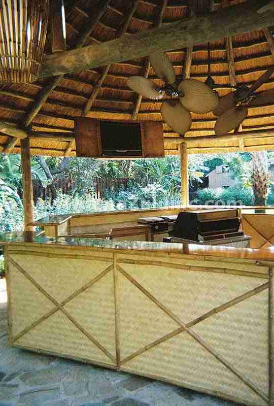 Woven Bamboo Plywood Bar