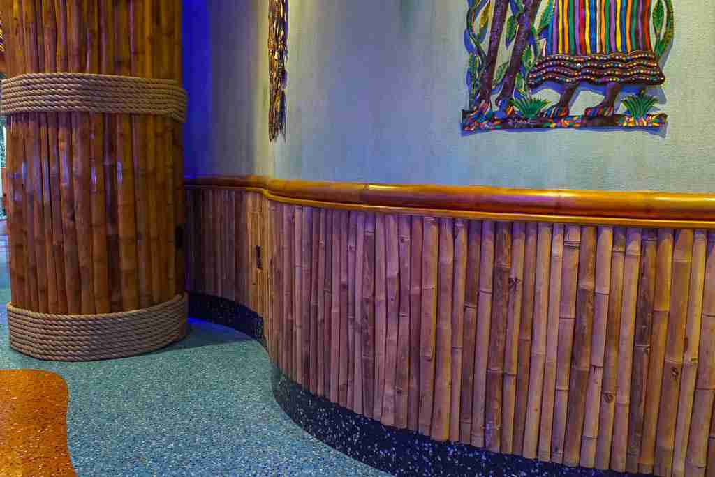 The Beauty of Bamboo Wainscoting